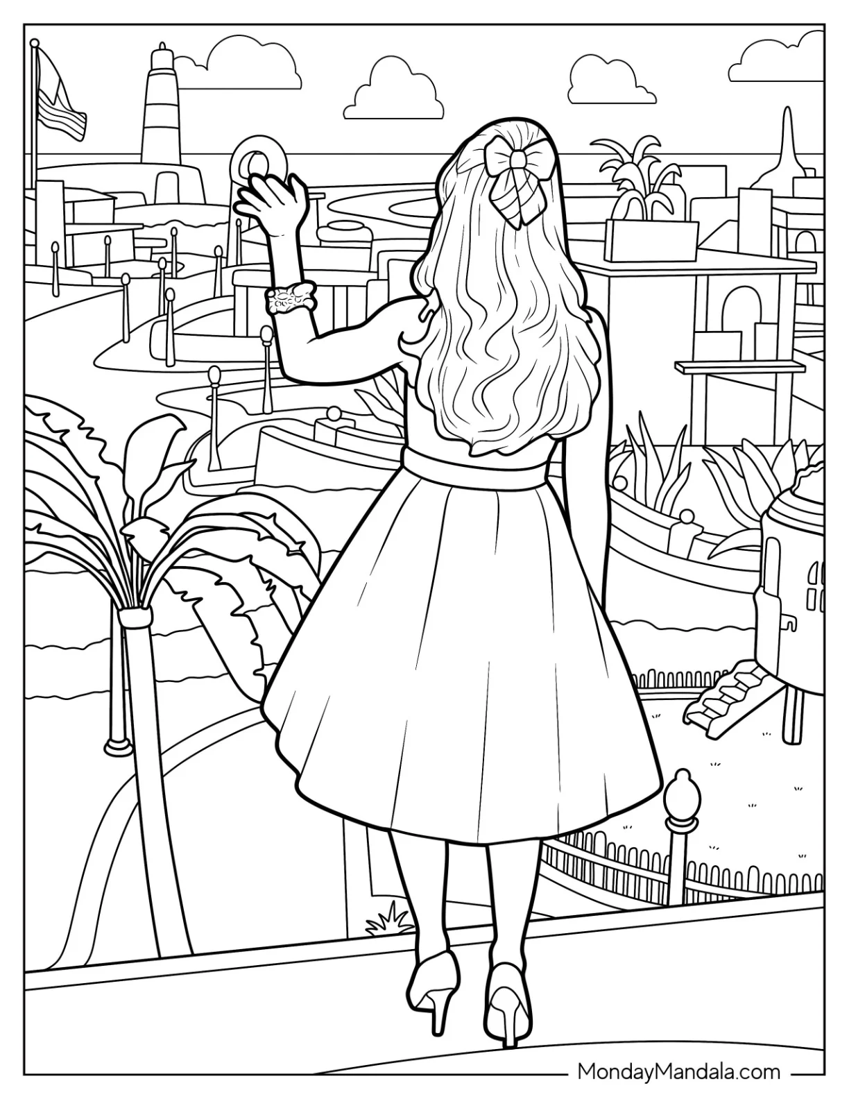 Barbie Movie Coloring page 2 coloring page