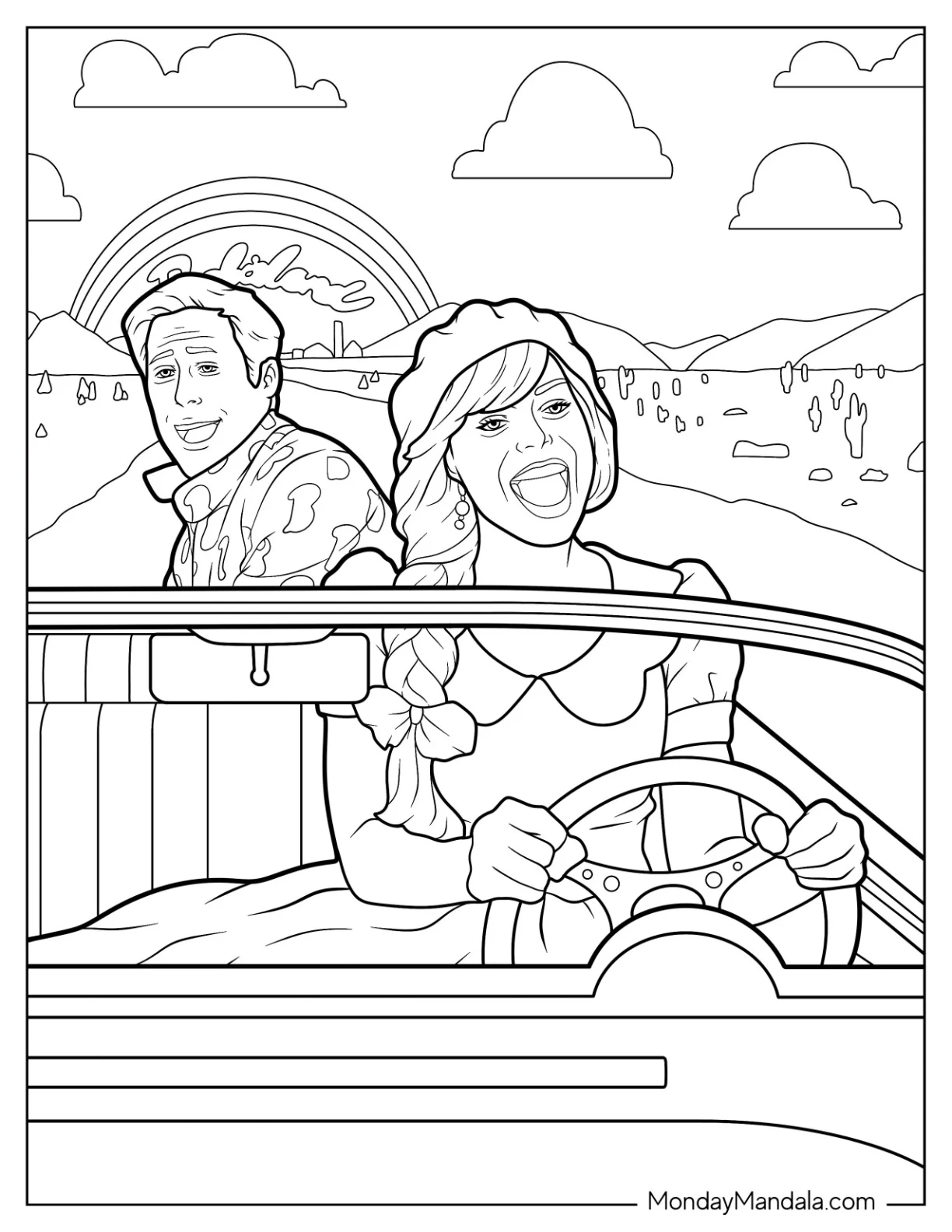 Barbie Movie Coloring page 5 coloring page