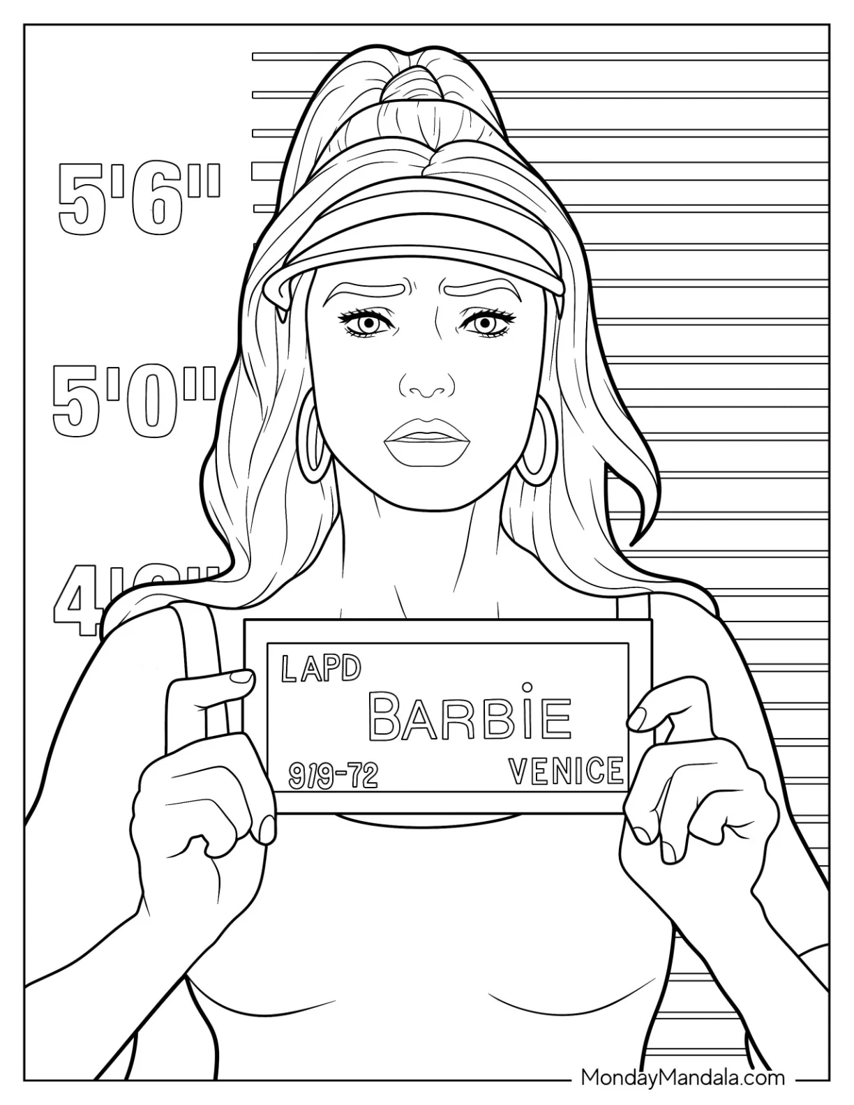 Barbie Movie Coloring page coloring page
