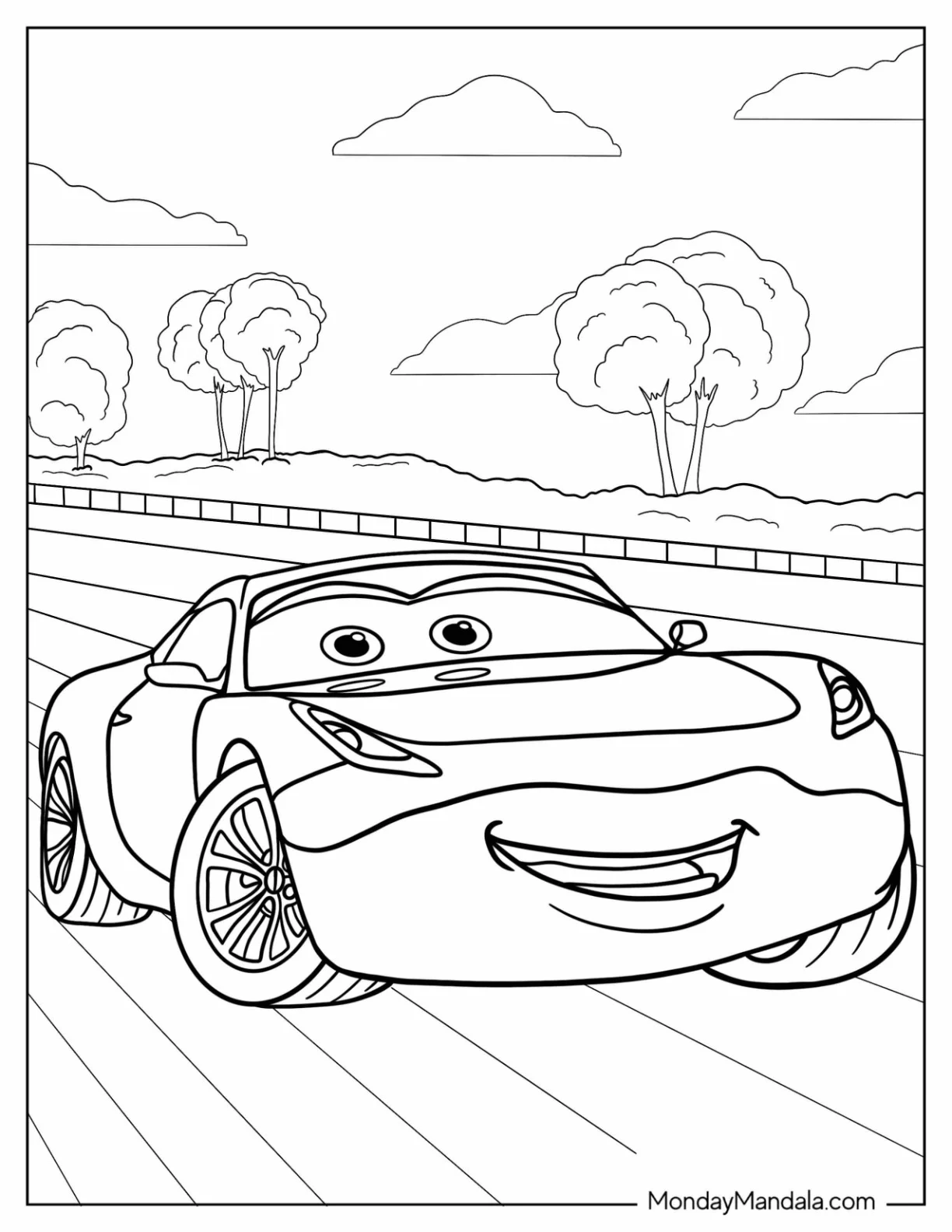 Cars Coloring Page of Cruz Ramirez coloring page