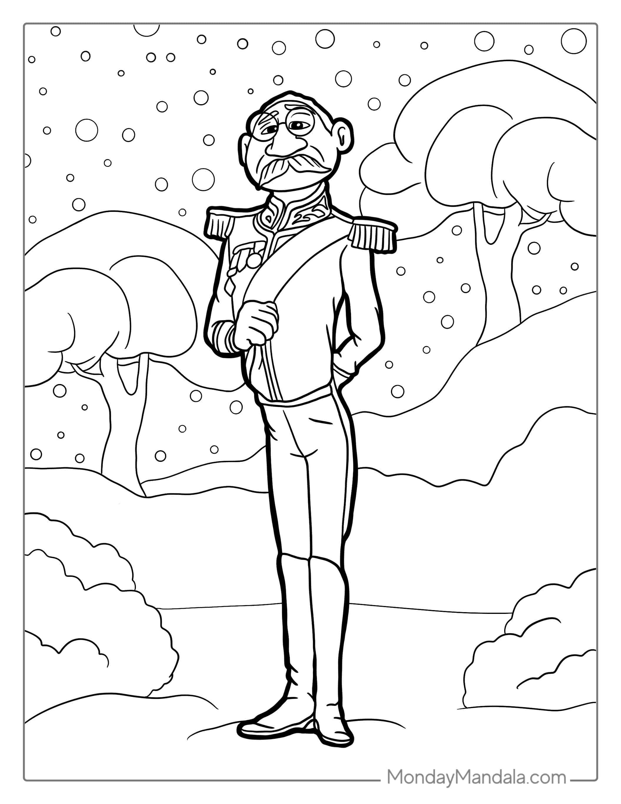 Duke of Weselton Coloring Page coloring page