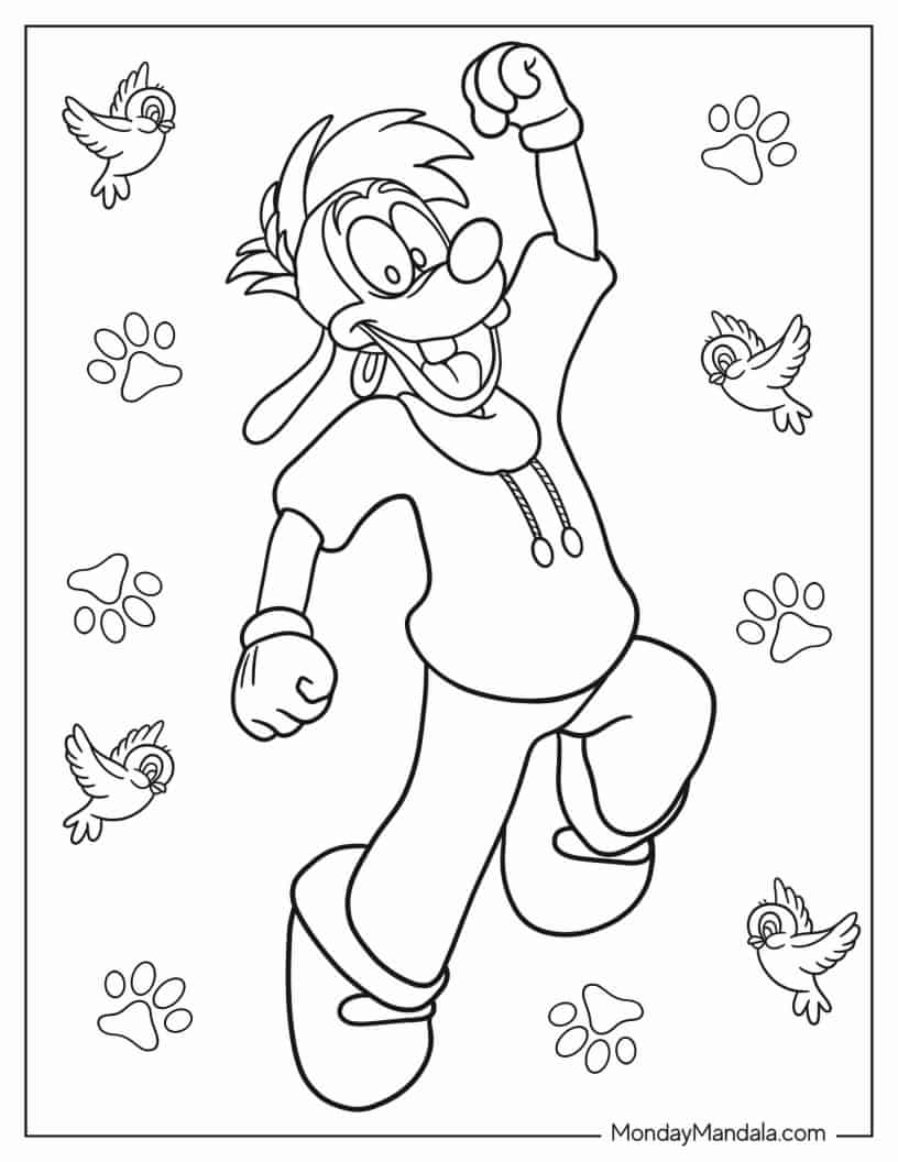 Teenage Max With First In The Air Coloring In coloring page