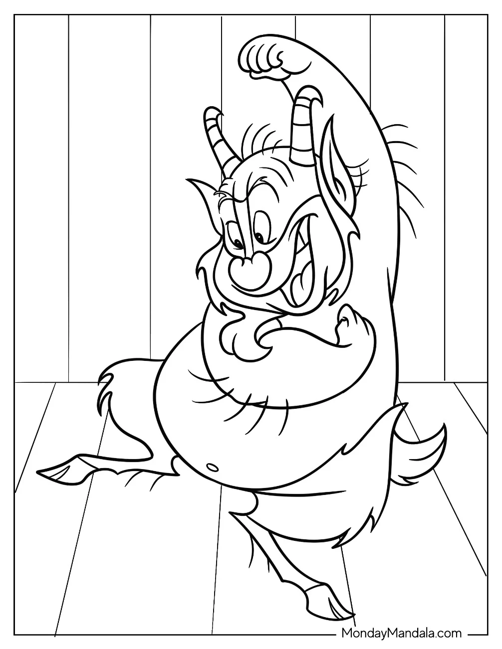 Phil From Hercules Coloring Page Cheering coloring page — printable line art