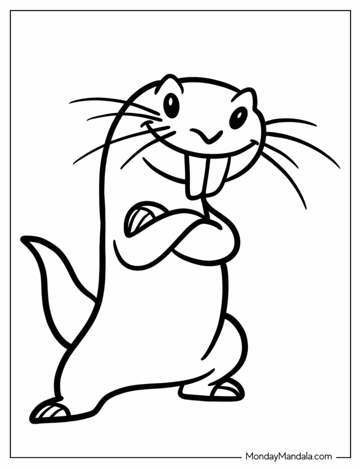 Kim Possible Coloring Page Rufus The Naked Mole Rat For Preschoolers coloring page