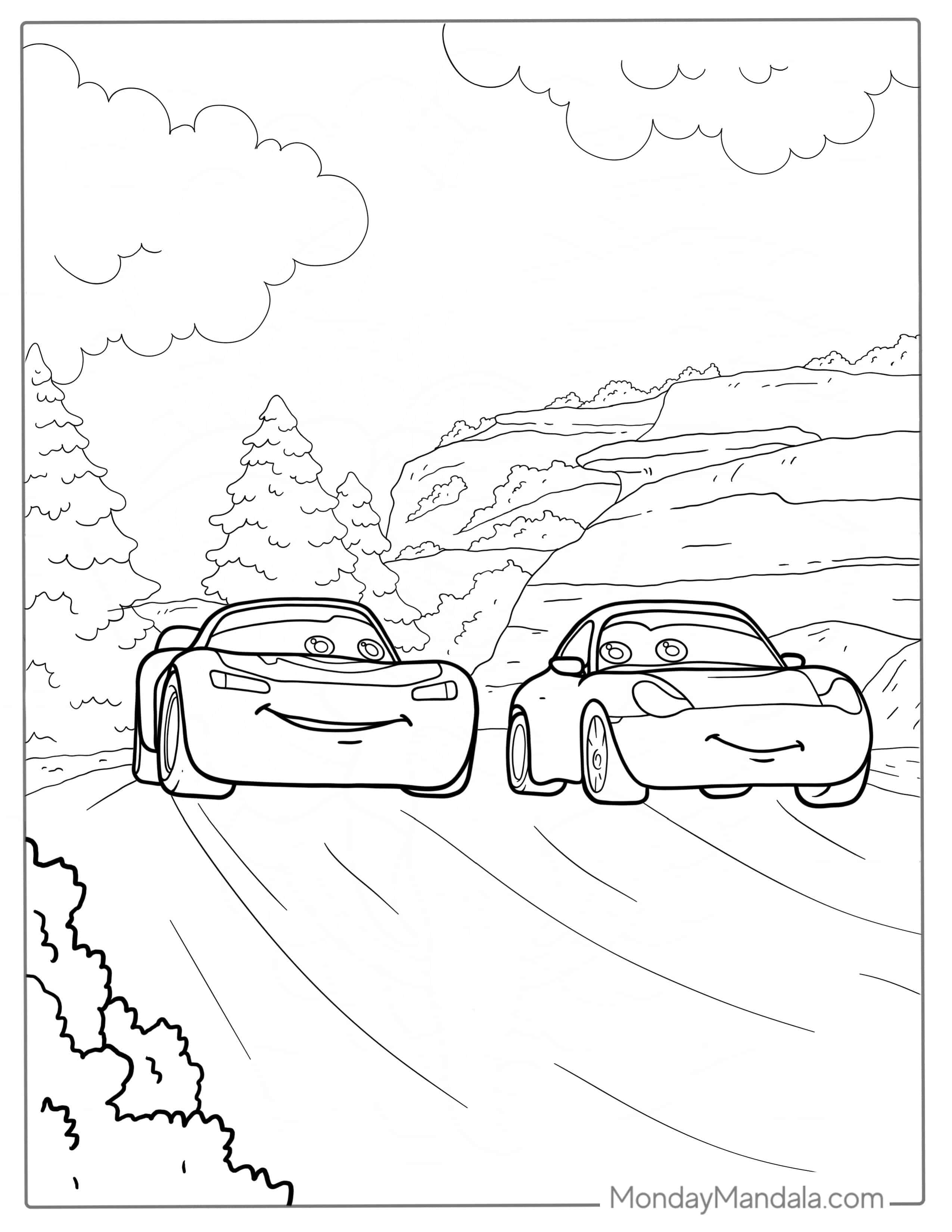  coloring page — printable line art