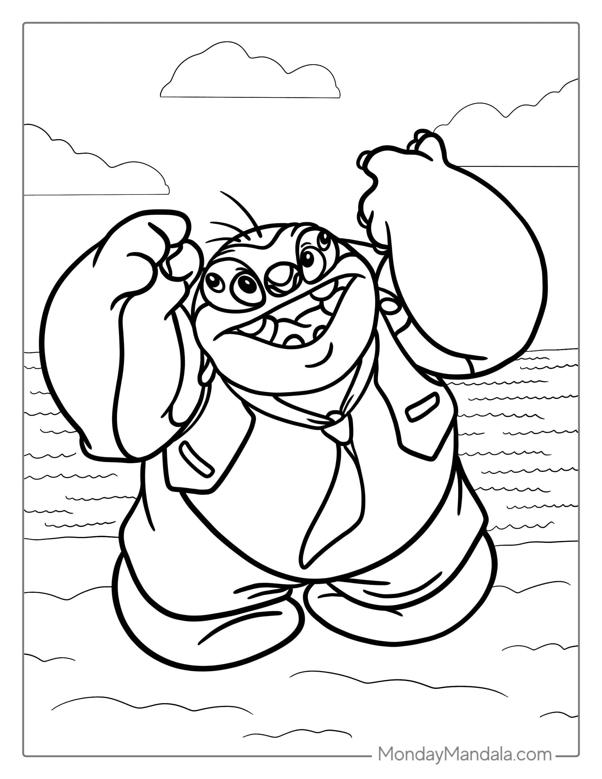 Coloring Page Of Jumba Jookiba coloring page — printable line art