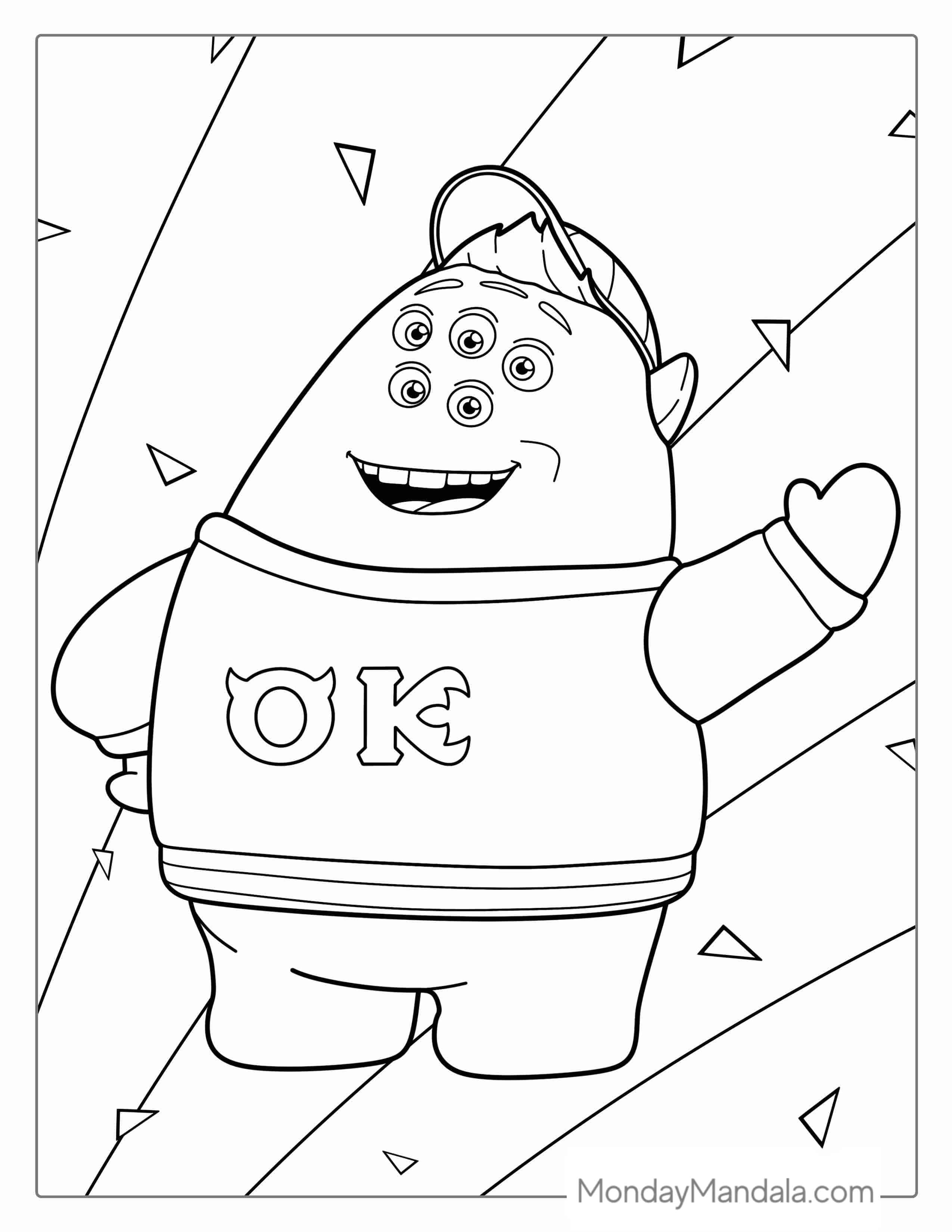 Adorable Coloring Page Of Squishy coloring page
