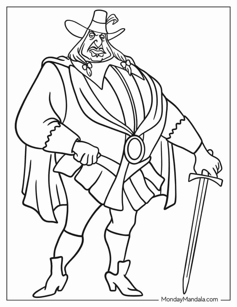Governor Ratcliffe coloring page