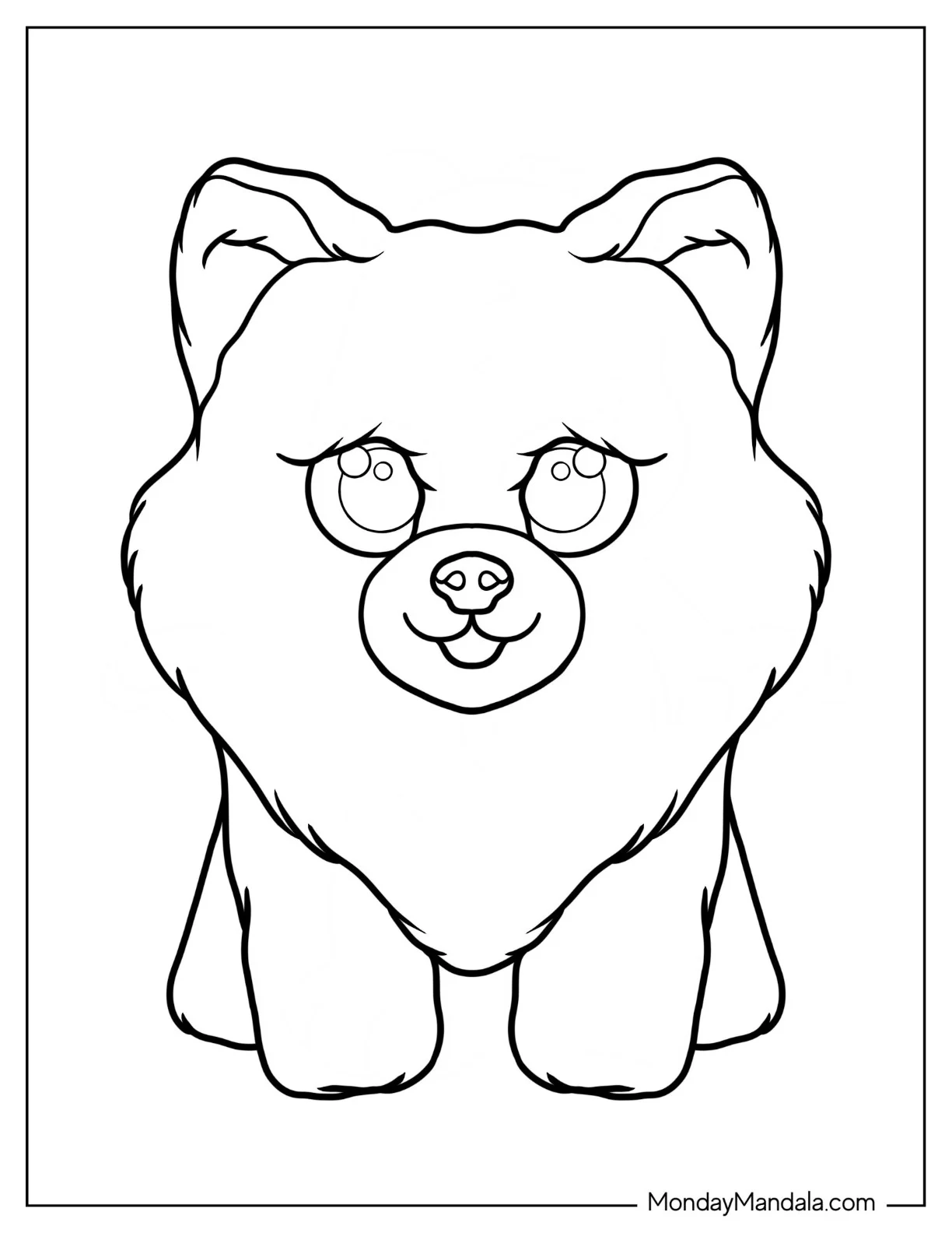 Easy Outline Of Beanie Boo Coloring Page Honeycomb coloring page