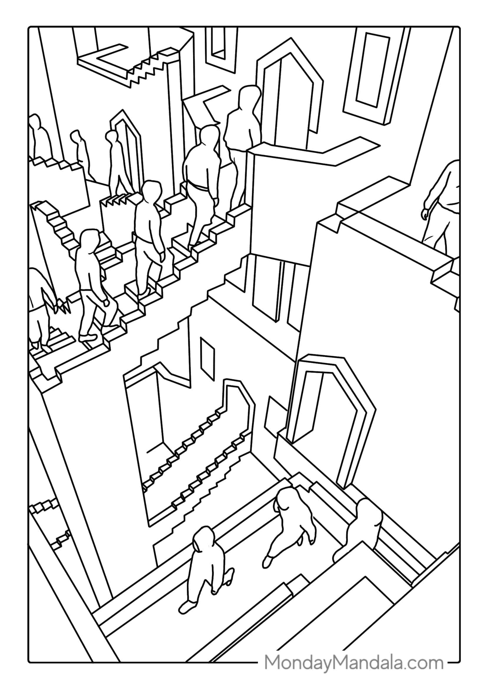 design 7 coloring page