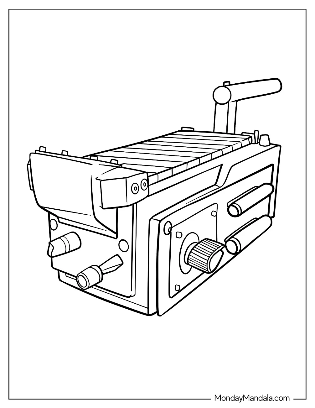 Ghostbusters Coloring Page Ghost Trap coloring page