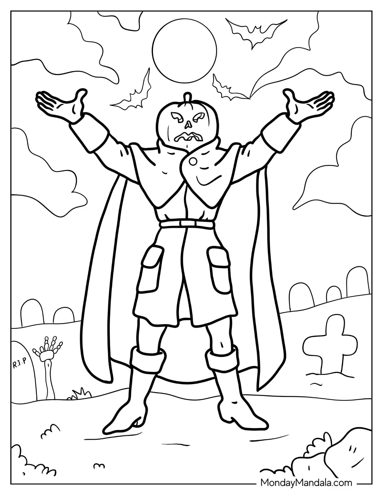 Scooby Doo Monster Coloring Page coloring page