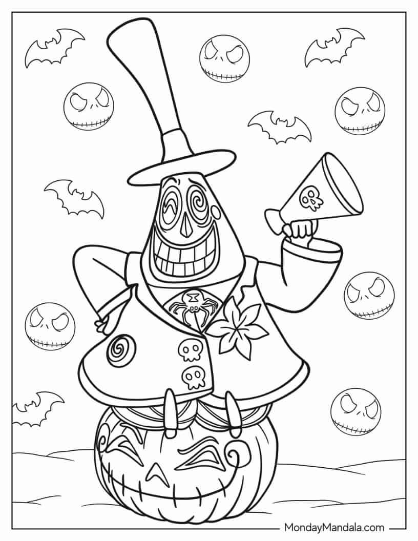 Miss Mindy Mayor Coloring Page coloring page