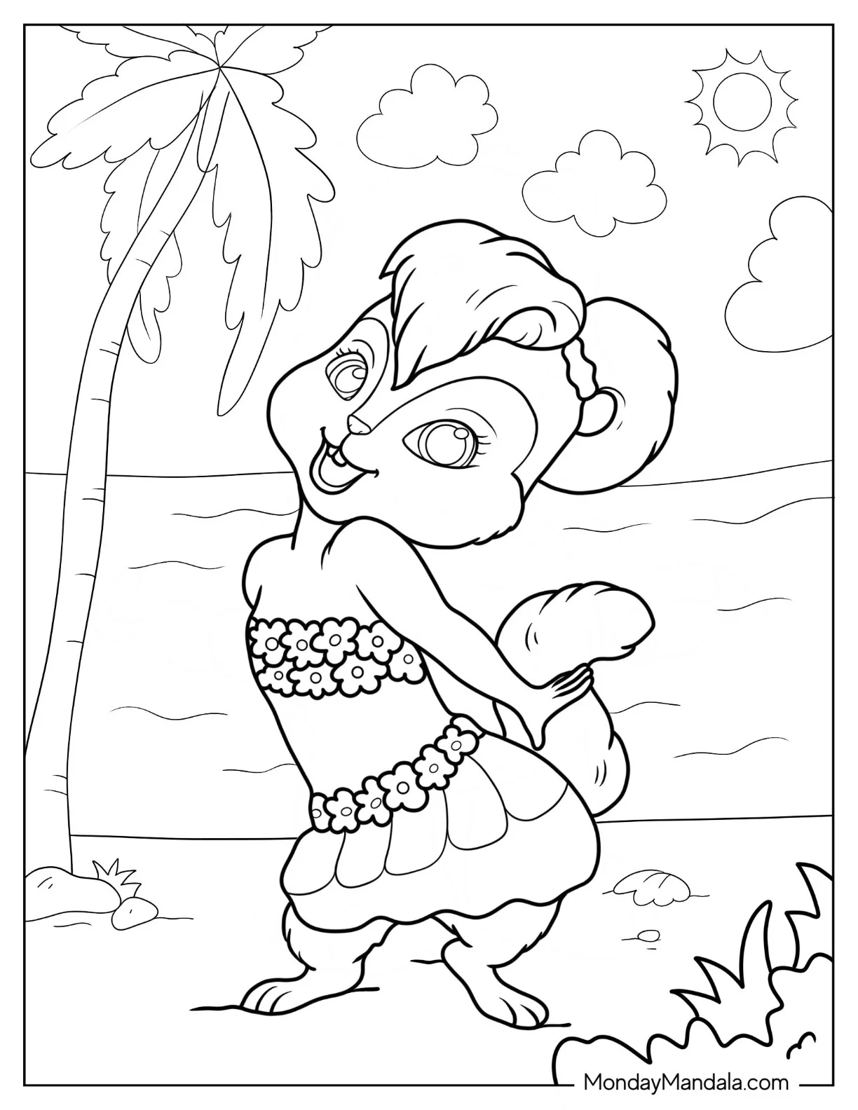 Alvin & The Chipmunks coloring pages
