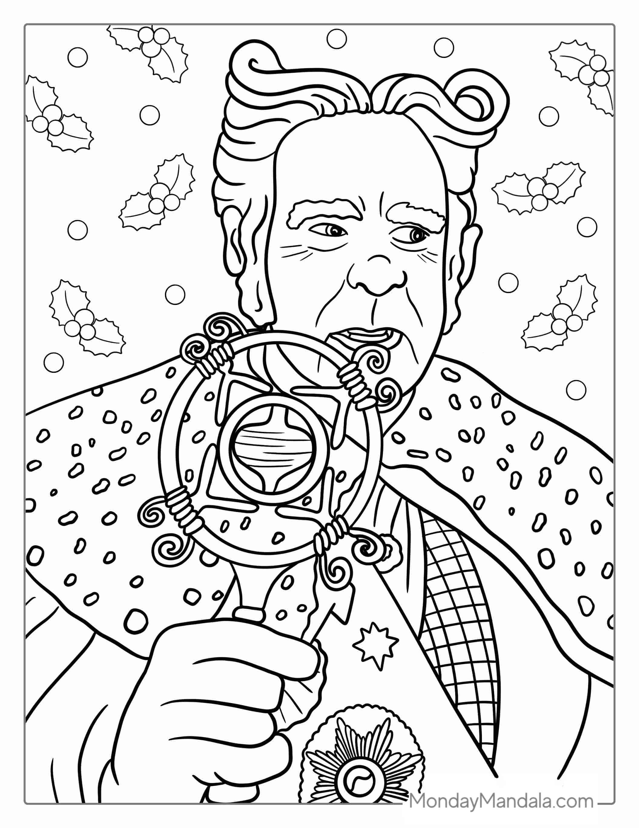 Augustus May Who From The Grinch To Color coloring page — printable line art