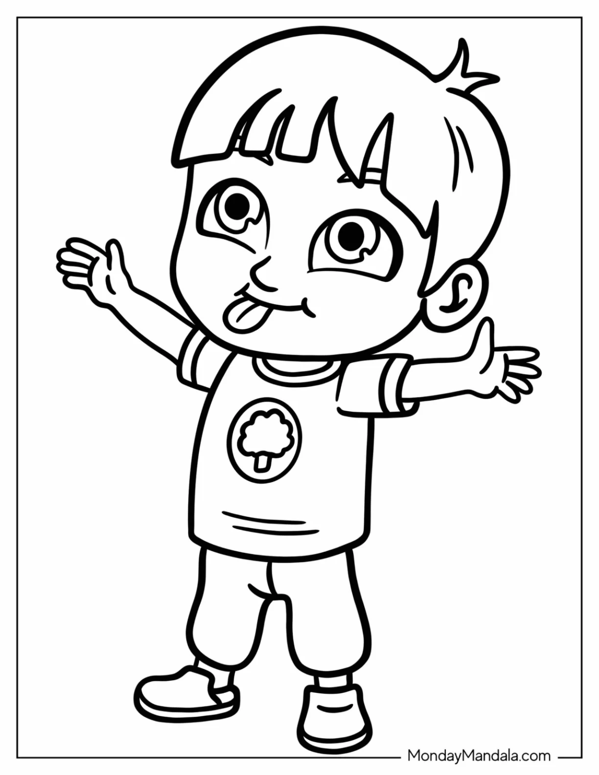 Polly Pocket Coloring Page Of Cute Paxton Pocket For Preschoolers coloring page