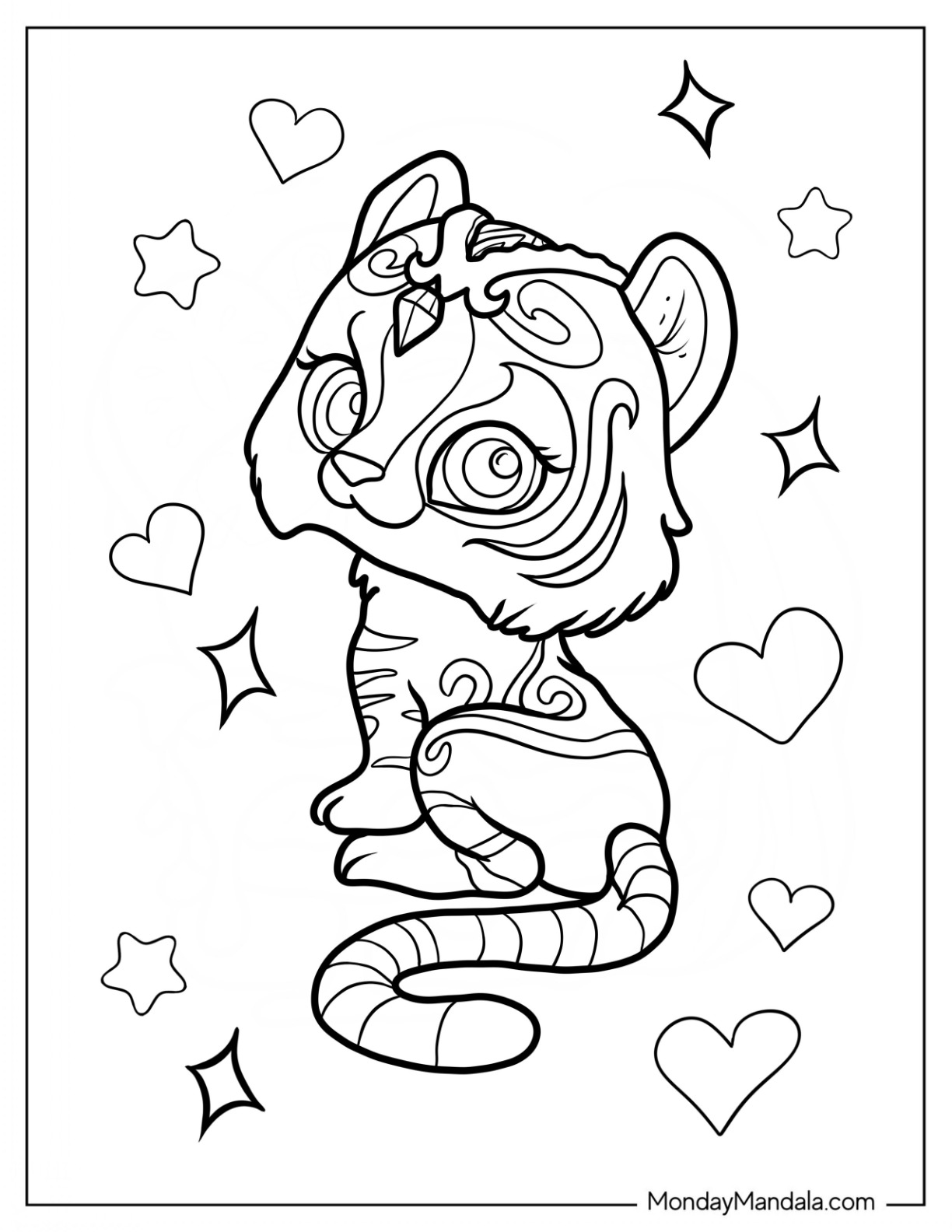 Shimmer And Shine Coloring Page Of Pretty Nahal Sitting coloring page