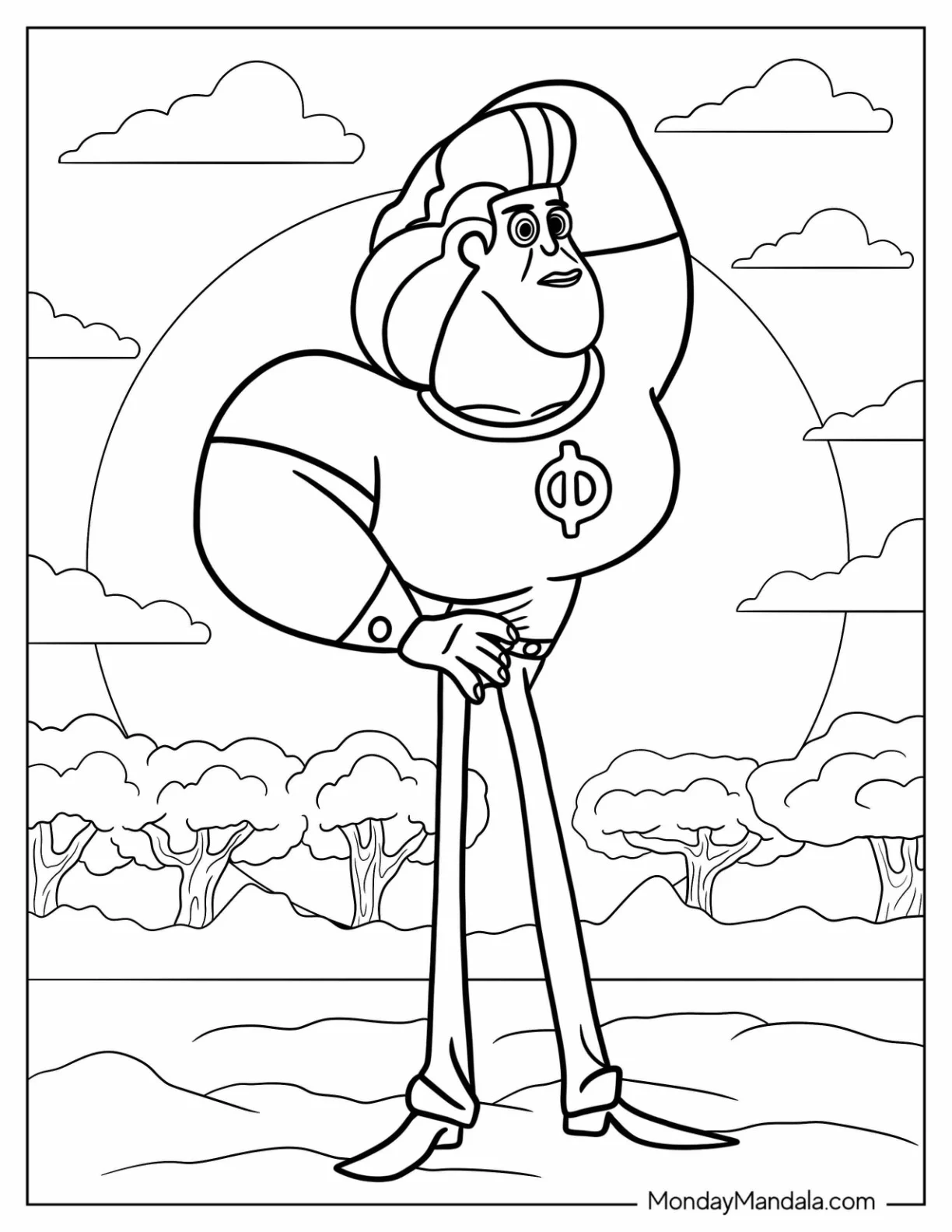 Wild Kratts Coloring Page Of Simple Dabio coloring page