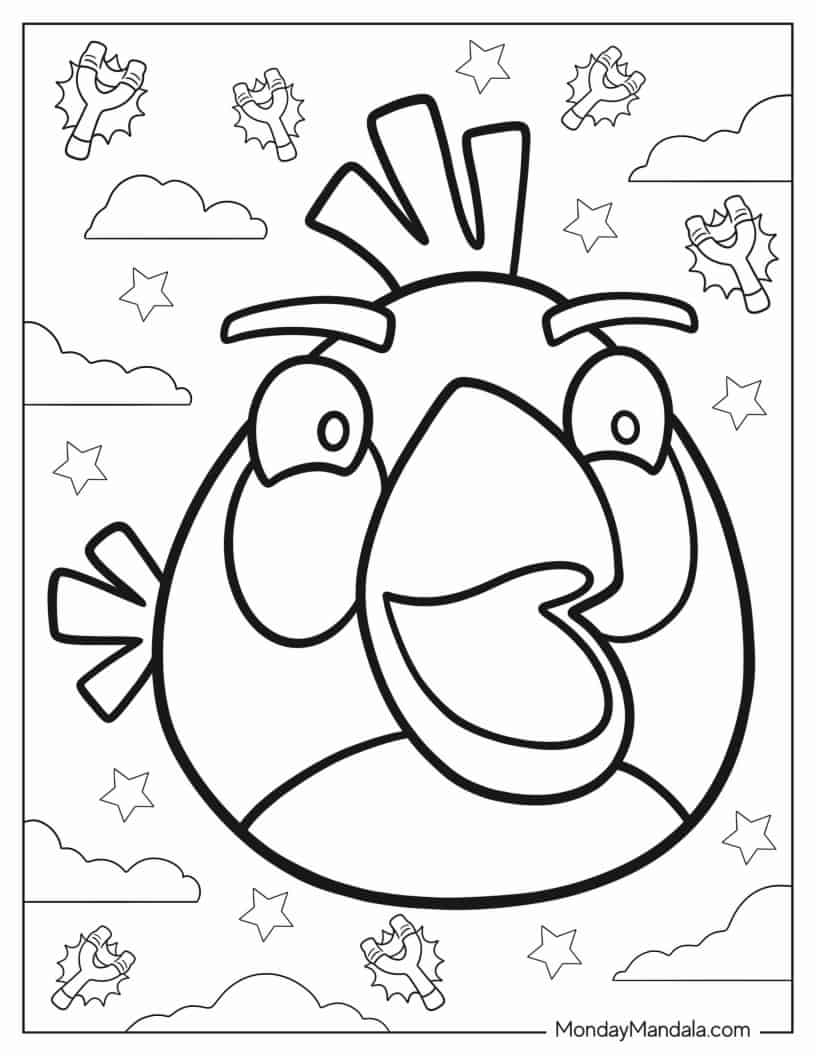 Cartoon Matilda Coloring Sheet coloring page