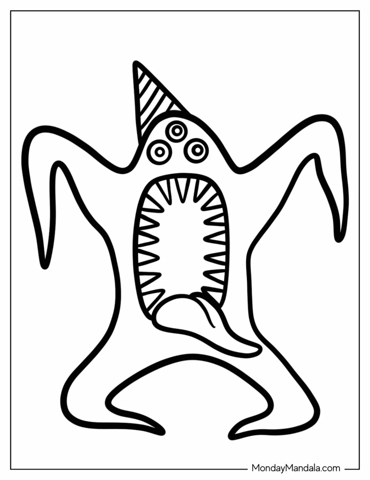 Garten of Banban Coloring Page Nabnab From Garten Of Banban For Preschoolers coloring page