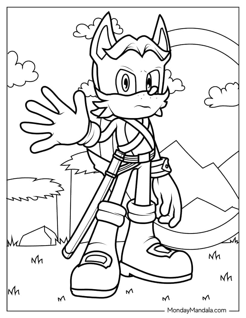 Antoine D_ Coolette Coloring Page For Kids coloring page
