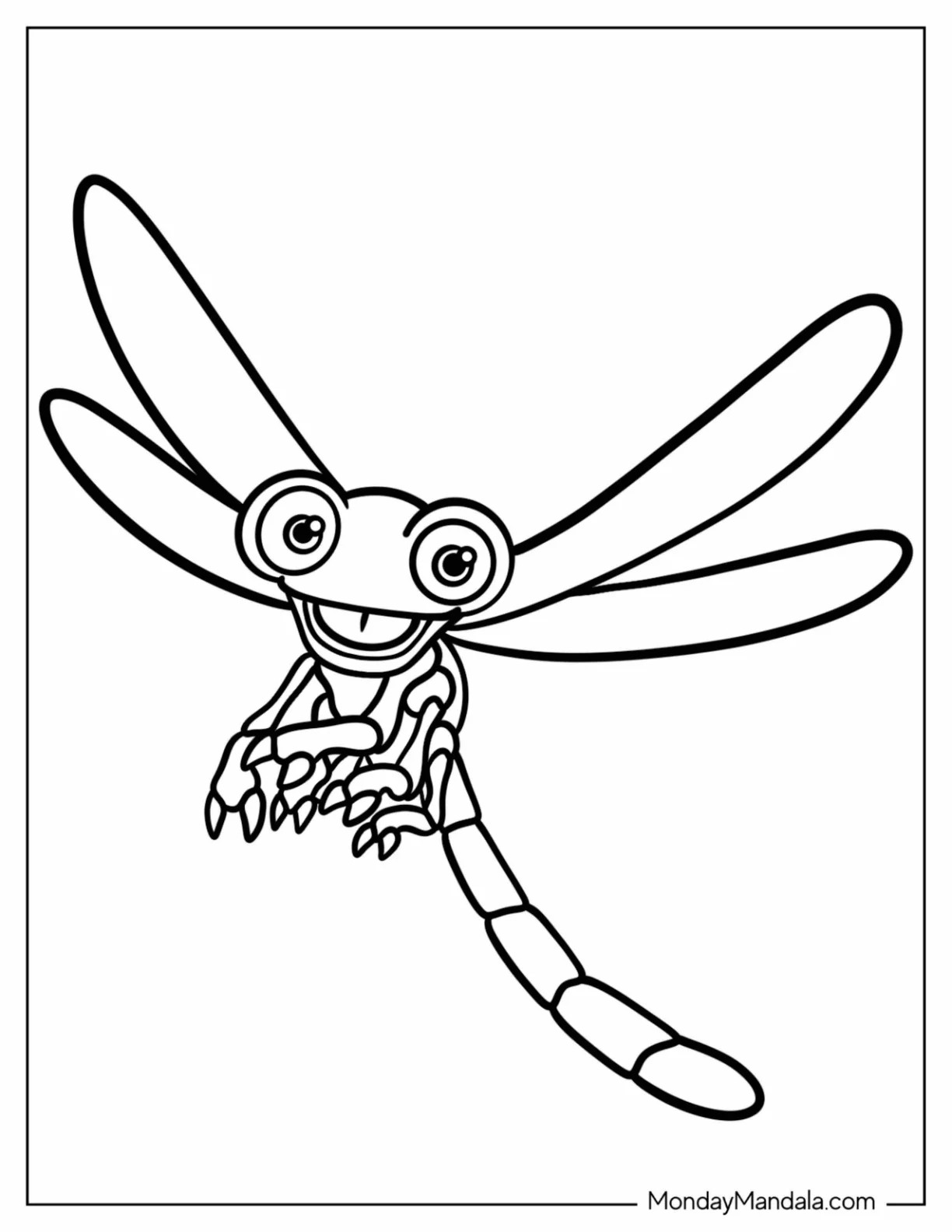 Sypro Coloring Page Kawaii Sparx Coloring Page For Preschoolers coloring page